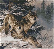 Гоблен - Вълци